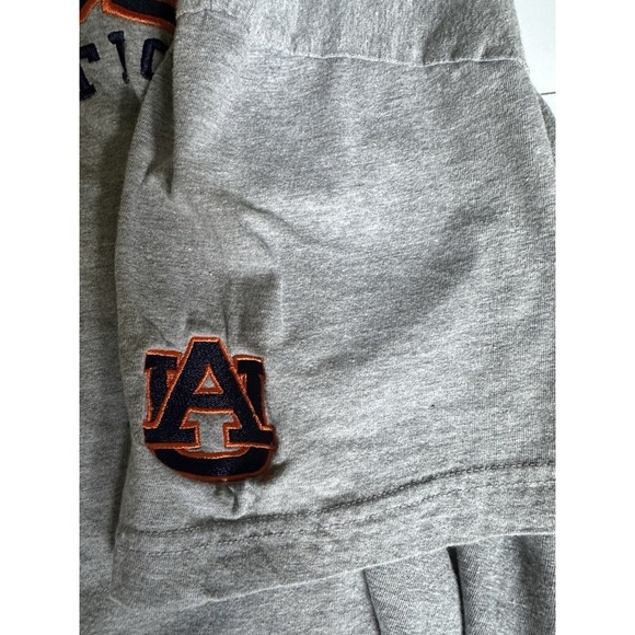 Vintage Y2K Auburn Tigers USA Embroidered Spell Out Grey T Shirt Sz L - Picture 4 of 5